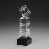 Cube Tower Kristallglas 250mm inkl. Gravur