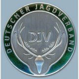 DJV-Autoplakette  75 mm