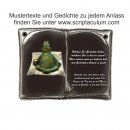 Decoramic Keramikbuch Braun, Motiv Frosch