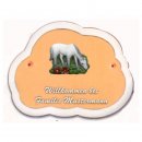 Decoramic Wolkentraum 624 Toskana, Motiv Pferd grasend