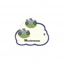 Decoramic Wolkentraum Wei, Motiv Oldtimer