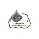 Decoramic Wolkentraum Wei�, Motiv Schiff auf Wellen