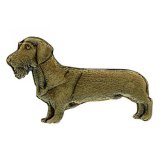 Deutsch Rauhaardackel- Prgetechnik - 32 x 19,4 mm, mit...