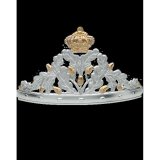 Diadem,  vergoldet