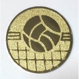 EMBLEM D=25 Volleyball goldfarben