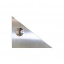 Edelstahl Klingelplatte mit Knopf 80mm V2A Dreieck-Form