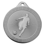 Eisen-Medaille Fu�ball �50mm silber 31 Gramm / R�ckseite:...