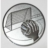 Emblem D=50 Handball silber