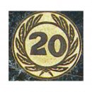 Emblem D=50 Nr.20  in gold-, silber- und bronzefarben