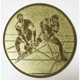 Emblem D=25 mm Eishockey gold