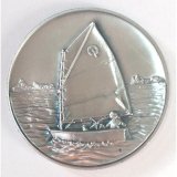 Emblem D=50 mm Segeln Metallausfhrung
