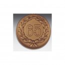Emblem D=50mm 65 im Kranz,  bronzefarben, siber- oder...