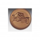 Emblem D=50mm Auto (MotoCross), bronzefarben, siber- oder...