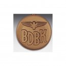 Emblem D=50mm Deutscher Kraftfahrer,  bronzefarben, siber- oder goldfarben