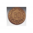 Emblem D=50mm Jubilum, 60 Jhriges mit Kranz,...