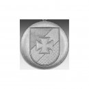 Emblem D=50mm Reservisten, silberfarben in Kunststoff fr Pokale und Medaillen