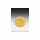 Emblem D=50mm Seifenkiste, goldfarben in Kunststoff für...