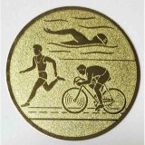 Emblem Triathlon 25 gold