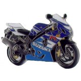 Euro-Roller Shop Pin SUZUKI GSX R 600 blau 2004