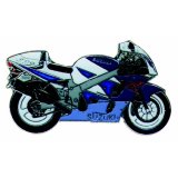 Euro-Roller Shop Pin SUZUKI GSX R 600 blau*