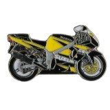 Euro-Roller Shop Pin SUZUKI GSX R 750 gelb/schw. Mod.2001*