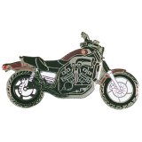 Euro-Roller Shop Pin YAMAHA V Max rotbraun