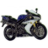 Euro-Roller Shop Pin YAMAHA YZF R 1 silbergrau 2004