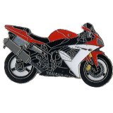 Euro-Roller Shop Pin YAMAHA YZF - R1 rot 2002