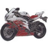 Euro-Roller Shop Pin YAMAHA YZF-R6 wei/rot 2006*