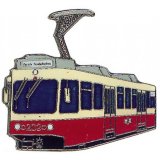 Euro-Roller Shop Pin Zricher Forchbahn wei rot*