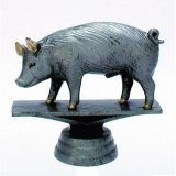 Figur Schwein resin      80mm