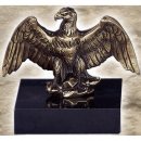 Figur Adler  bronziert 19cm