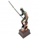 Figur Angler im Trendy Look 20cm inkl. Gravur