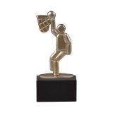 Figur Basketball auf Holzsockel H=17,5 cm