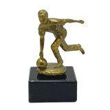 Figur Bowling Herren Bronze 125mm