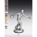 Figur Bowling Mann - Bowler Glanz-Gold