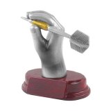 Figur Dart Dartpfeil und Hand 11 cm