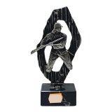 Figur Feuerwehr St�nder Metall 20 cm
