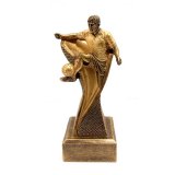 Figur Fuball - Spieler bronzefarben 145mm