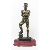Figur Fussball farbig 23cm inkl. Gravur