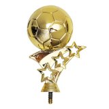 Figur Fussball gold 113mm