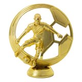 Figur Fussball gold 127mm