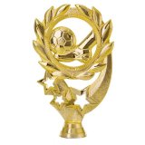 Figur Fussball gold 140mm