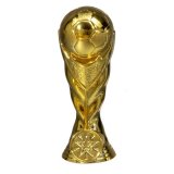 Figur Fussball gold H.140mm