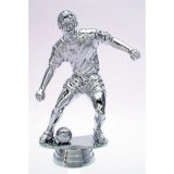 Figur Fussballer silber 133mm