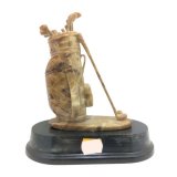 Figur Golf aus Sandstein 13cm
