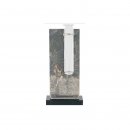 Figur H=245mm Tanzmariechen aus Metall - Marmor - Glas,...