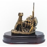 Resinfigur Jadgdhund 170mm