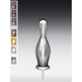 Figur Kegel-Pin Glanz-Gold