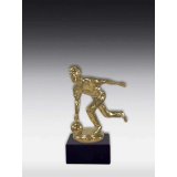Figur Kegler Mann Bronze